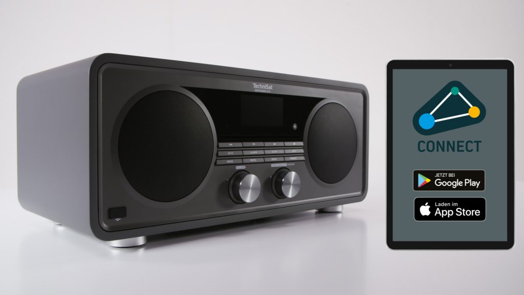 Radio mit Tablet