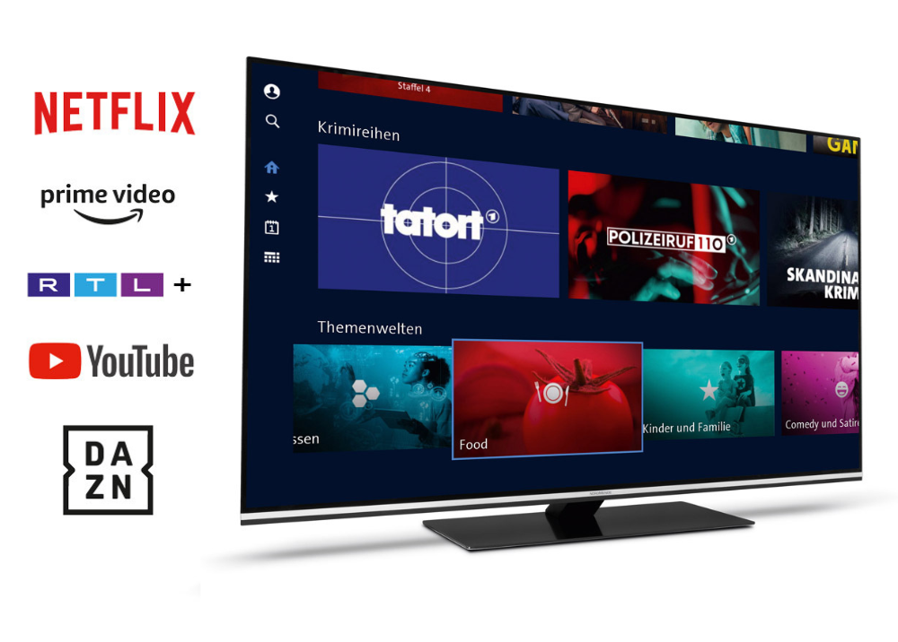 Bild Anbieter Streaming-Dienste Smart-TV